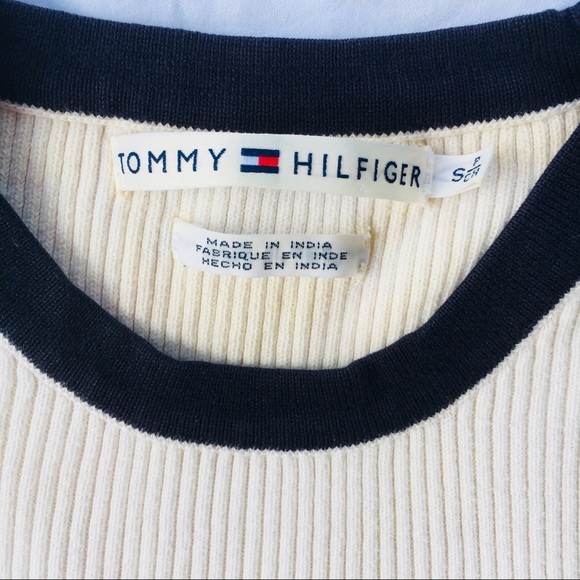 100% Cotton Knit Tommy Hilfiger Top - Picture 3 of 6